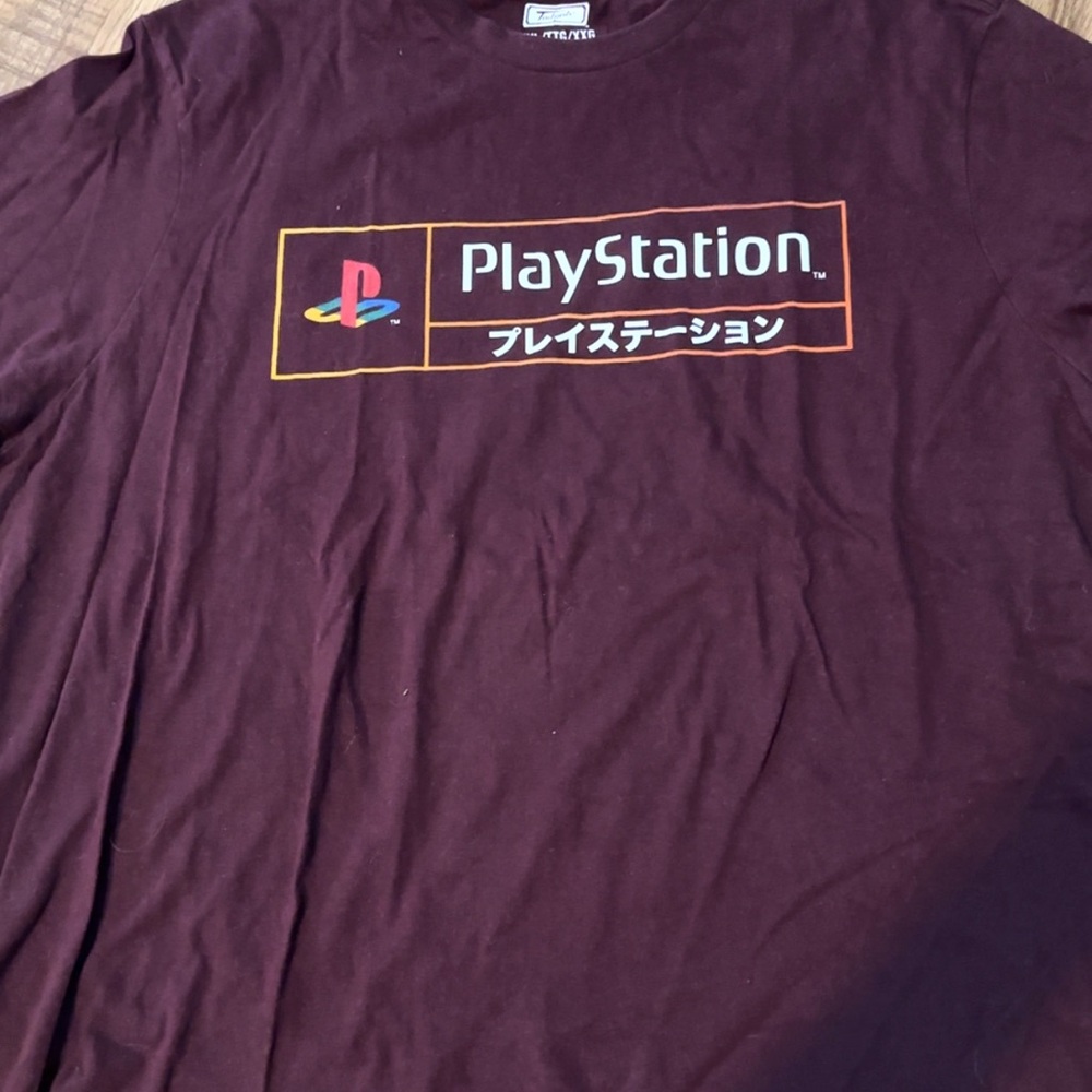 Sony Maroon T-Shirt